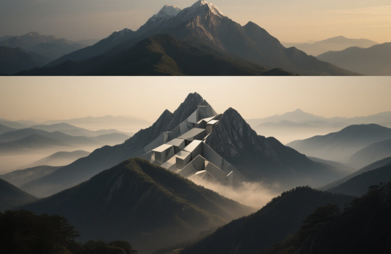 认知的三重境界：看山是山（表象）_看山不是山（解构）_看山还是山（重构）