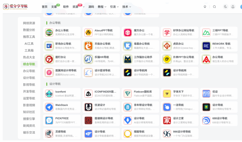 购物达人必备！电商平台网址导航首页集合-爱分享导航