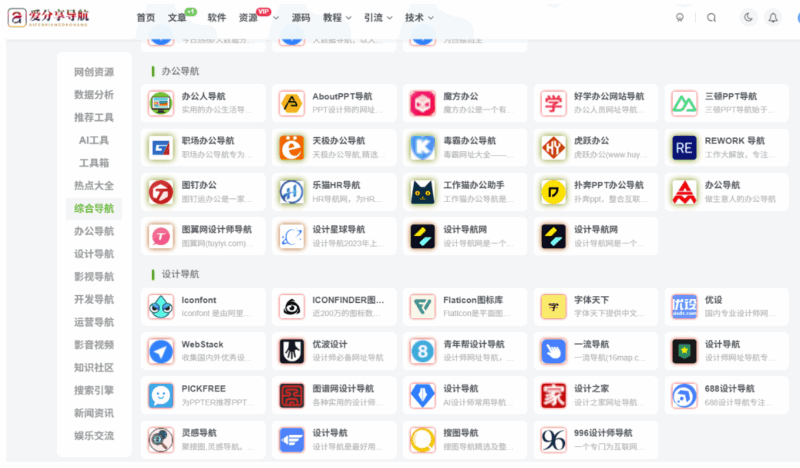 利用博士网站导航高效查找文献资料-爱分享导航