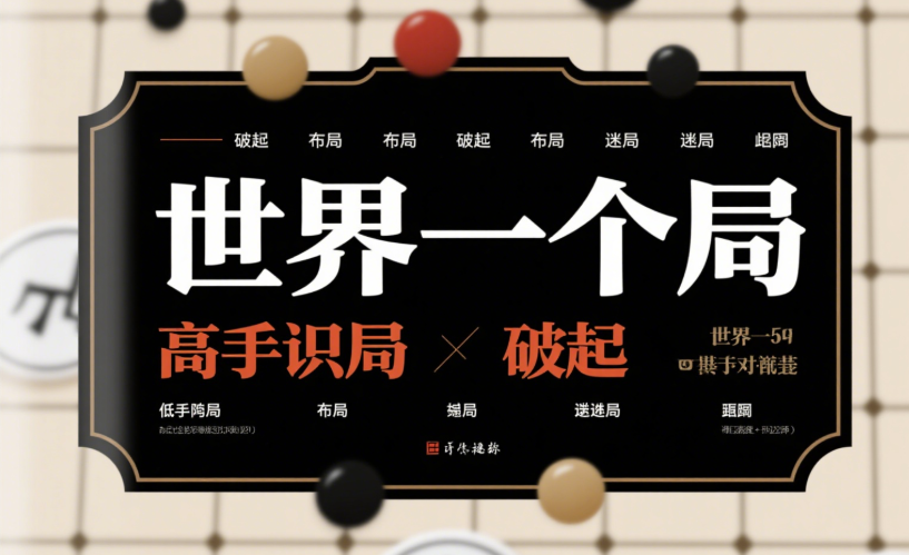 图片[1]-世界就是一个局：高手识局、破局、做局，低手陷局、迷局、困局