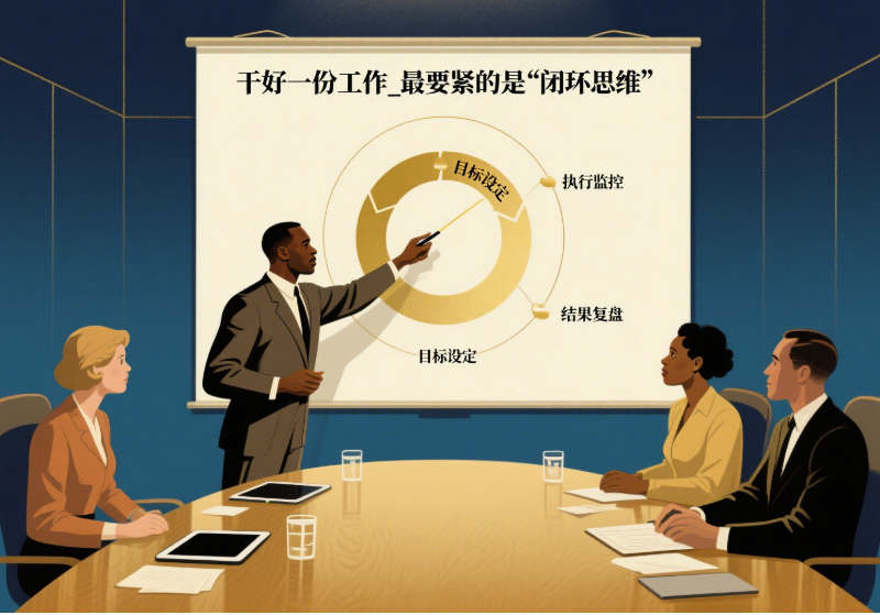 干好一份工作_最要紧的是“闭环思维”-爱分享导航