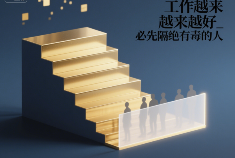 工作越来越好_必先隔绝有毒的人-爱分享导航
