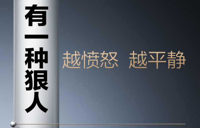 有一种狠人-越愤怒-越平静-爱分享导航