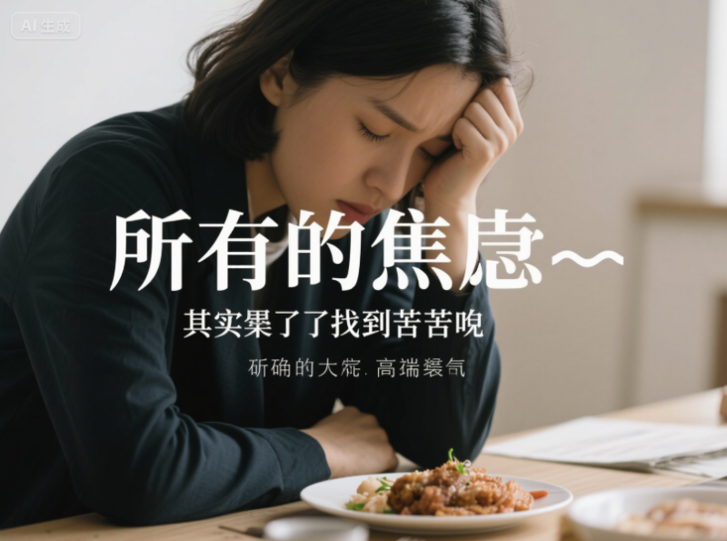 所有的焦虑-其实都是自找苦吃-爱分享导航