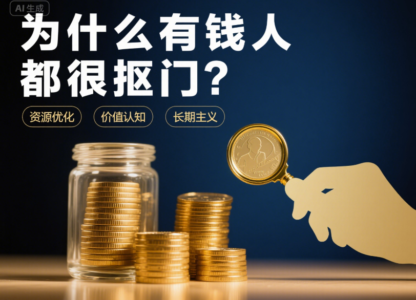 图片[1]-为什么有钱人都很抠门？-爱分享导航