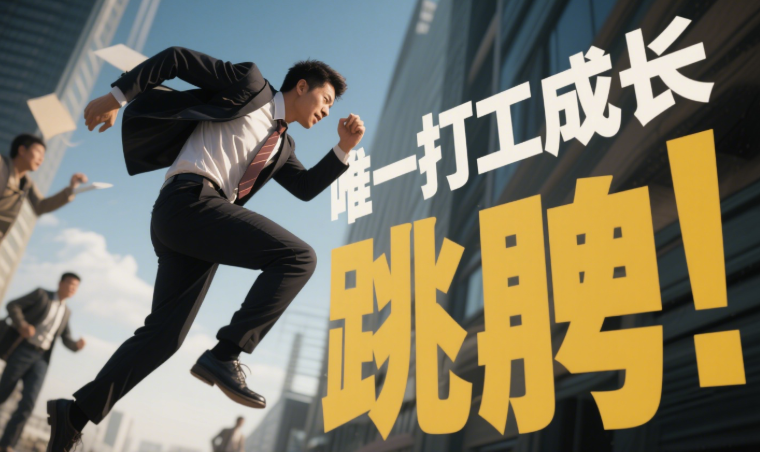 打工人成长的唯一方式就是跳槽