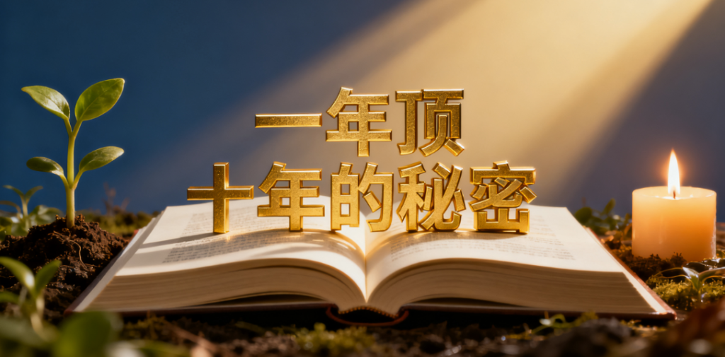 图片[1]-一年顶十年的秘密-爱分享导航
