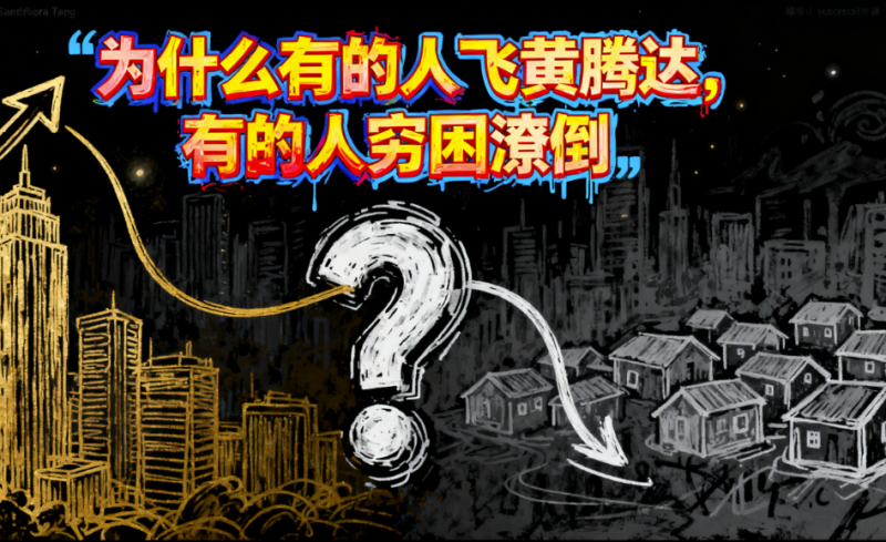 为什么有的人飞黄腾达，有的人穷困潦倒-爱分享导航
