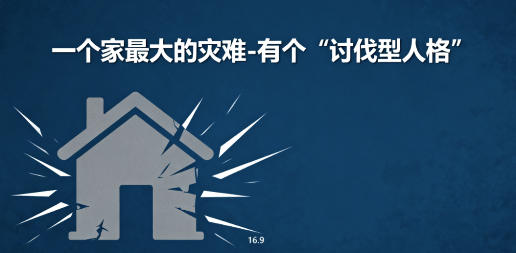 图片[1]-一个家最大的灾难-有个“讨伐型人格”-爱分享导航
