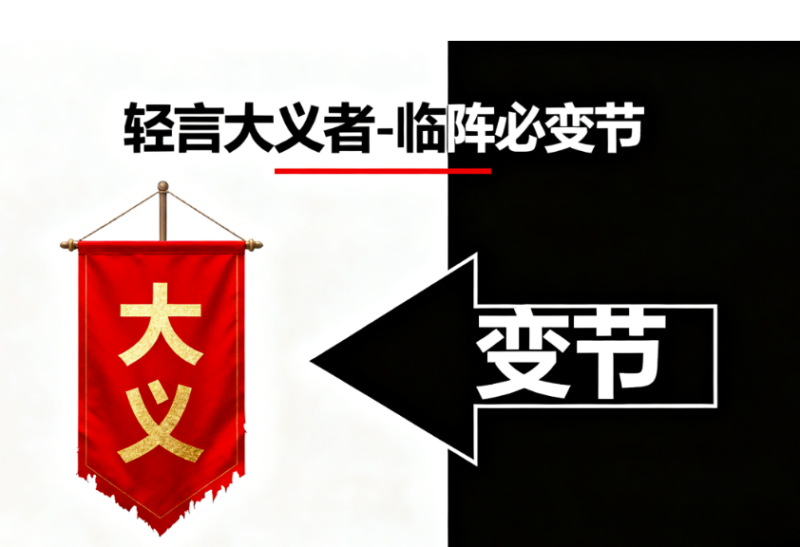 轻言大义者-临阵必变节-爱分享导航