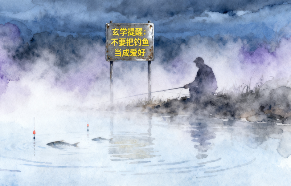 图片[1]-玄学提醒：不要把钓鱼当成爱好-爱分享导航
