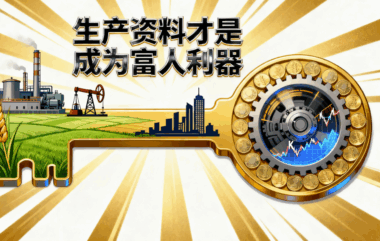 “生产资料”才是成为富人的利器-爱分享导航