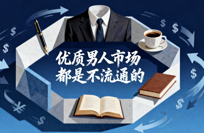 图片[1]-优质男“不流通”之谜：如何打破僵局-邂逅良人？