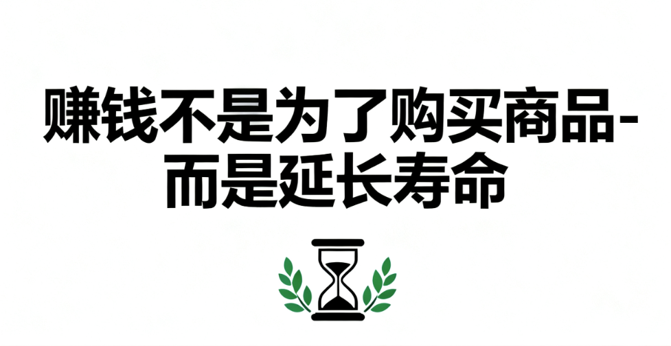 图片[1]-赚钱不是为了购买商品-而是延长寿命
