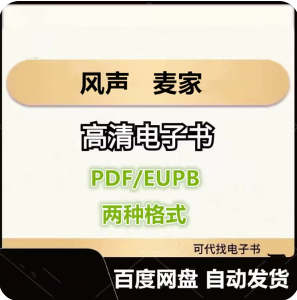 风声 麦家 电子书eupb pdf格式电子版-爱分享导航