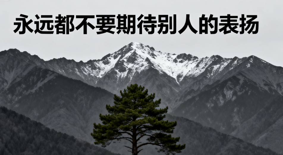 图片[1]-从渴望表扬到觉醒：社会生存-别被“表扬”带偏了人生路