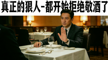 真正的狠人-都开始拒绝敬酒了-爱分享导航
