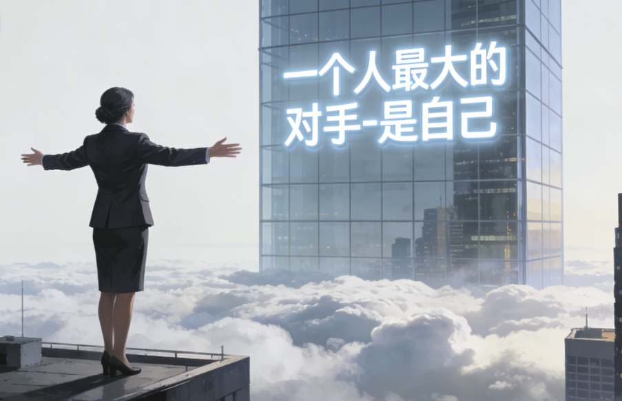 图片[1]-一个人最大的对手-是自己-爱分享导航