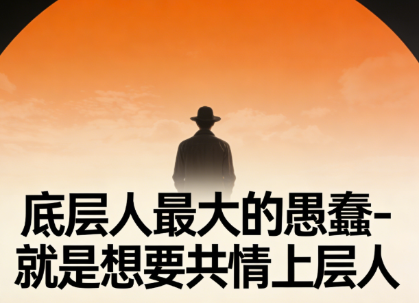 图片[1]-底层与上层的“共情”陷阱：你以为的同情-实则是自欺的毒药