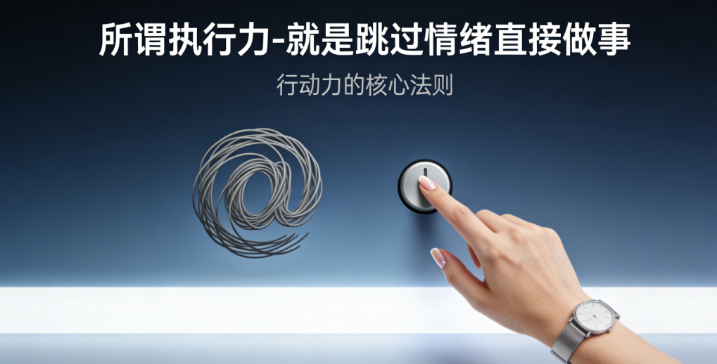 图片[1]-从健身到写作：揭秘“跳过情绪直接做事”的神奇力量