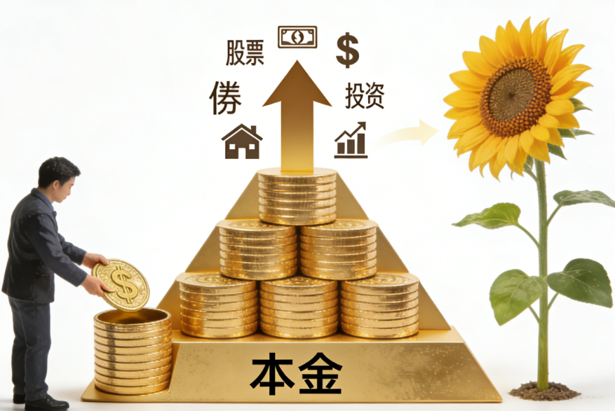 图片[1]-穷人翻身的关键一步：把钱当本金