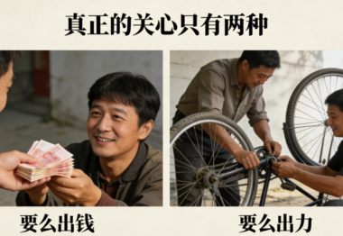 真正的关心只有两种:要么出钱-要么出力-爱分享导航