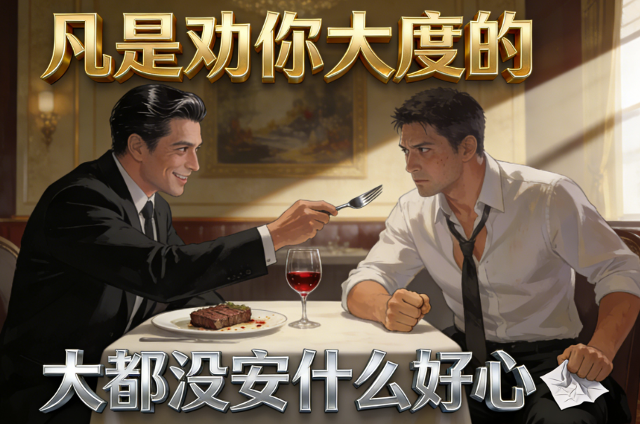 图片[1]-凡是劝你大度的-大都没安什么好心-爱分享导航
