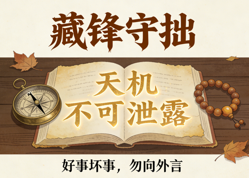 图片[1]-玄学提醒：好事和坏事都不要跟别人说-爱分享导航