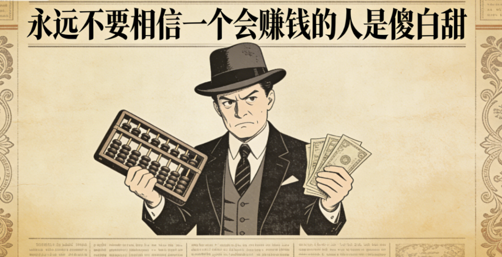 图片[1]-永远不要相信一个会赚钱的人是傻白甜-爱分享导航