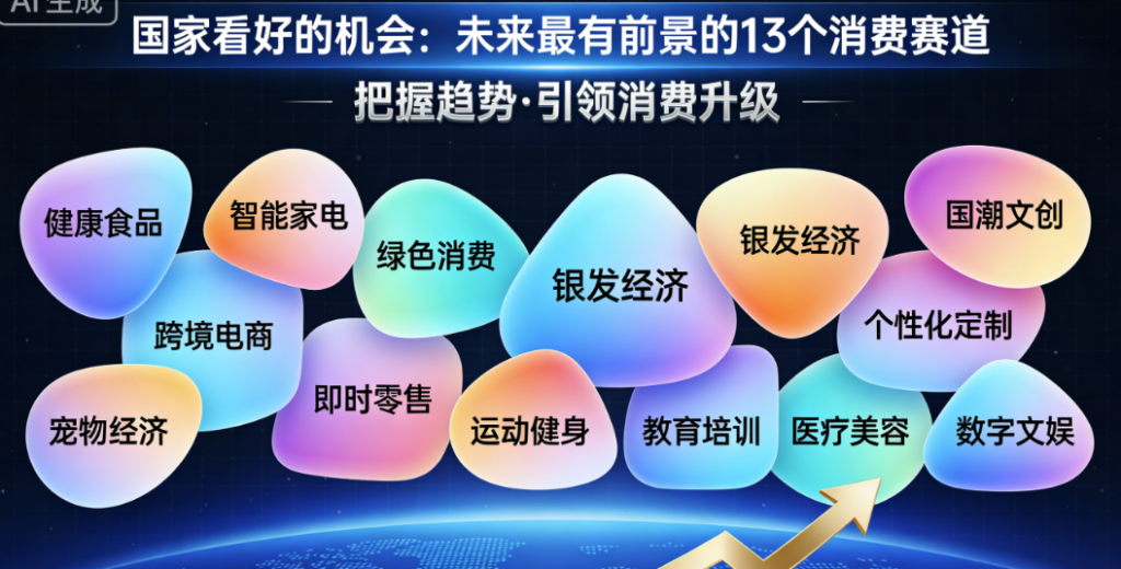 图片[1]-国家看好的机会:未来最有前景的13个消费赛道-爱分享导航