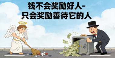 钱不会奖励好人-只会奖励善待它的人-爱分享导航
