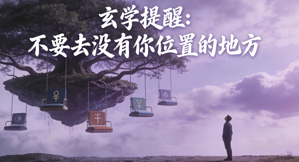 图片[1]-玄学提醒：不要去没有你位置的地方-爱分享导航