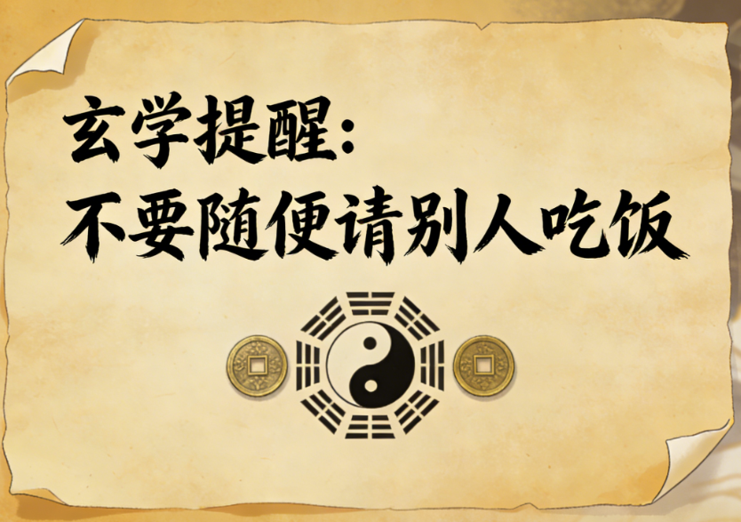 图片[1]-玄学提醒：不要随便请别人吃饭-爱分享导航
