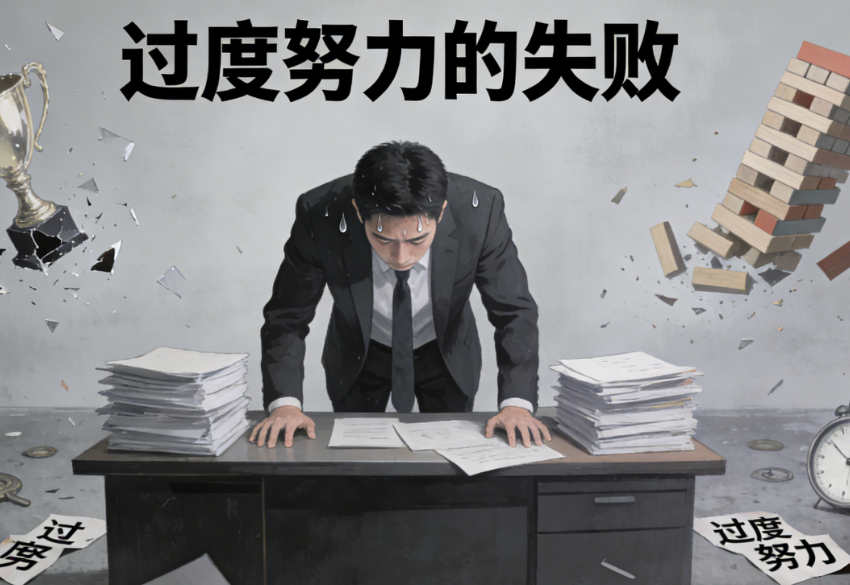 图片[1]-一个人很大的失败-过度努力-爱分享导航