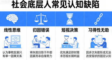 社会底层人的常见认知缺陷有哪些？-爱分享导航