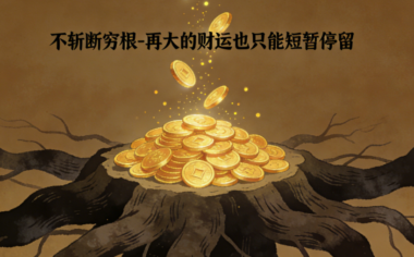 不斩断穷根-再大的财运也只能短暂停留-爱分享导航