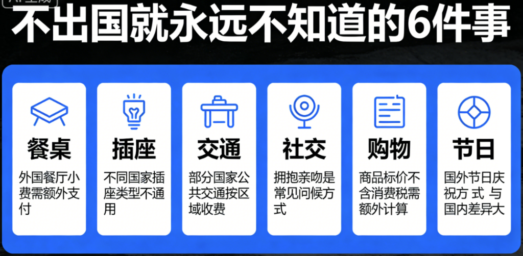 图片[1]-不出国就永远不知道的6件事-爱分享导航
