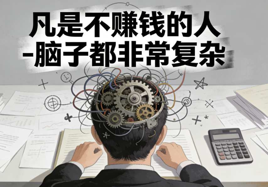 图片[1]-凡是不赚钱的人-脑子都非常复杂-爱分享导航