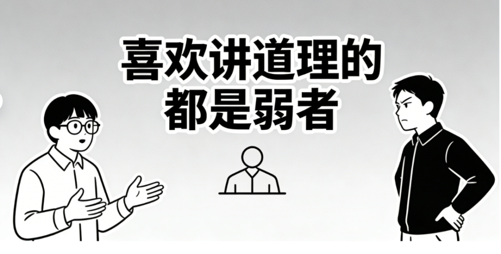 图片[1]-喜欢讲道理的都是弱者-爱分享导航