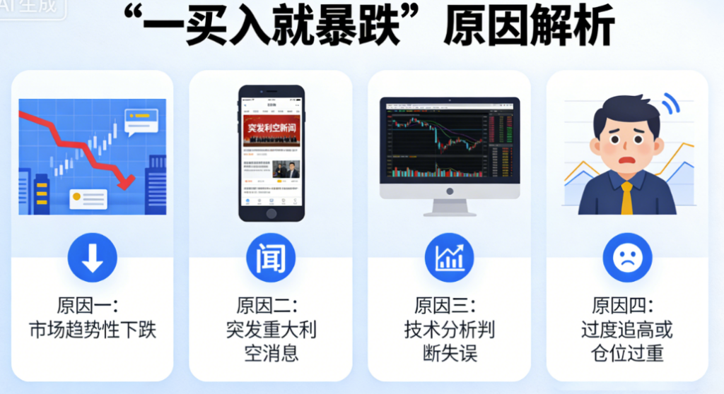 图片[1]-为什么会出现“一买入就暴跌”这种情况？-爱分享导航