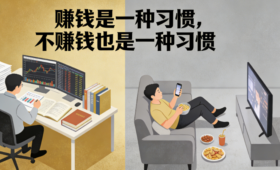 图片[1]-赚钱是一种习惯-不赚钱也是一种习惯-爱分享导航