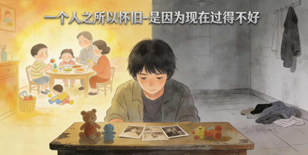 图片[1]-一个人之所以怀旧-是因为现在过得不好-爱分享导航
