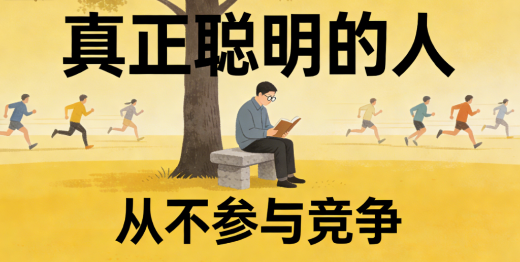 图片[1]-真正聪明的人-从不参与竞争-爱分享导航