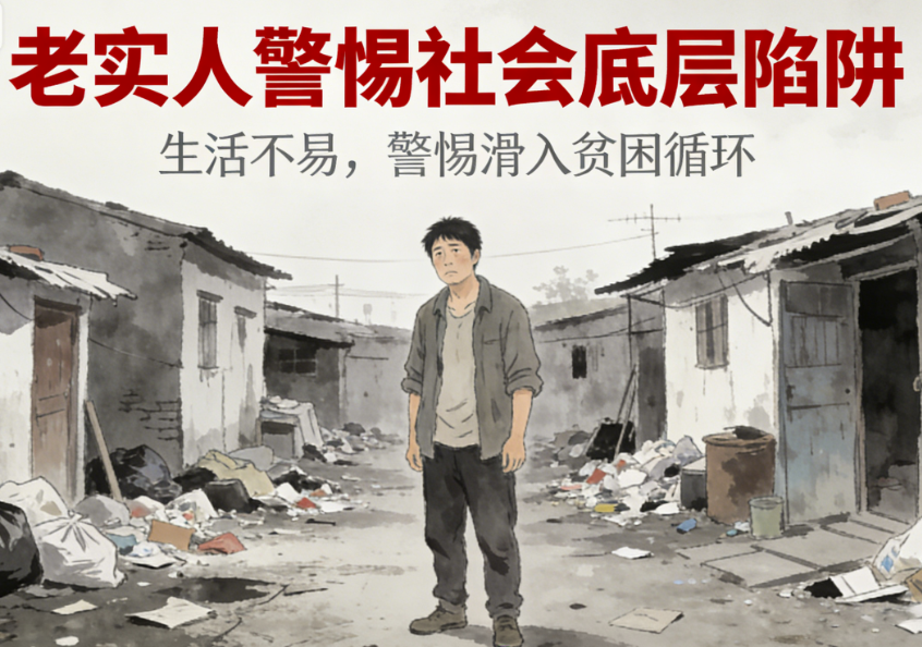 图片[1]-老实人千万不要落入社会底层-爱分享导航