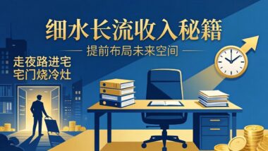 如何获得些细水长流的收入？-爱分享导航
