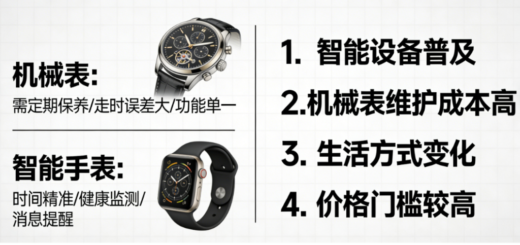 图片[1]-为什么很少有人戴机械表了？-爱分享导航