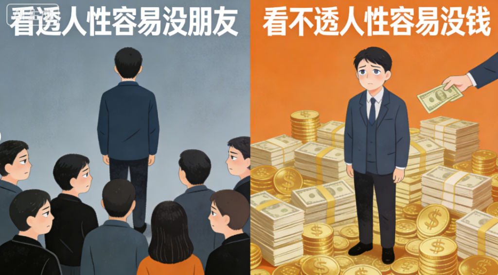 图片[1]-看透人性容易没朋友-看不透人性容易没钱-爱分享导航