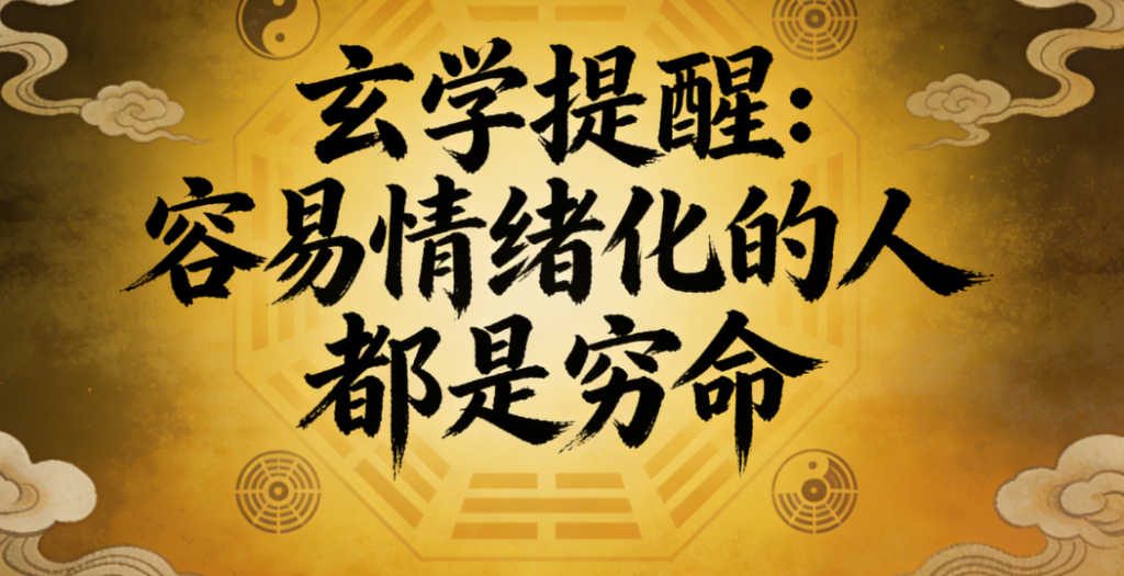 图片[1]-玄学提醒：容易情绪化的人都是穷命-爱分享导航