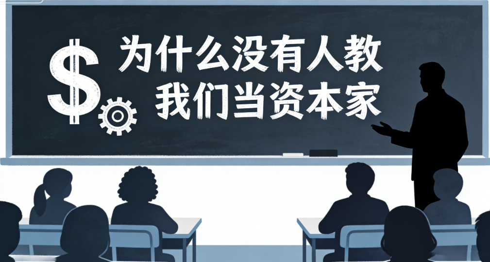 图片[1]-为什么没有人教我们当资本家-爱分享导航