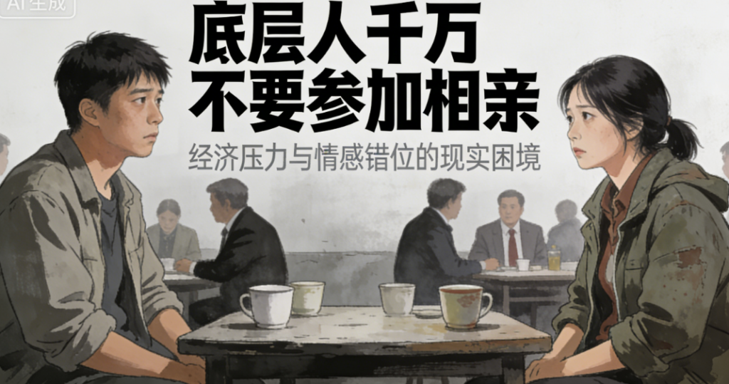 图片[1]-底层人千万不要参加相亲-爱分享导航